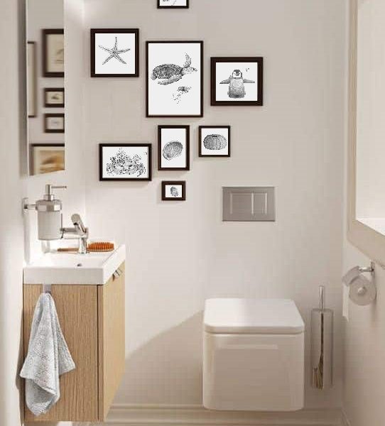 Unifica-tus-cuadros-con-marcos-del-mismo-color